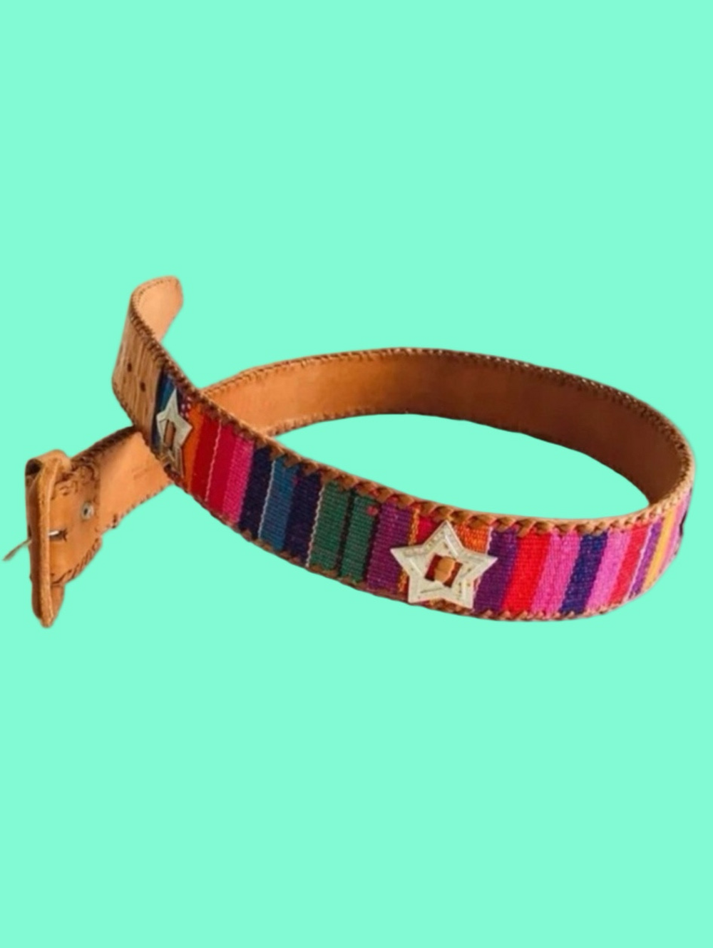 Vintage / Boho Southwestern Navajo Design Concho Belt
